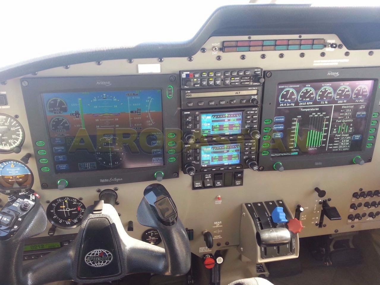 AVIÃO MONOMOTOR PIPER SARATOGA II REF.411 A VENDA AEROBASTIAN